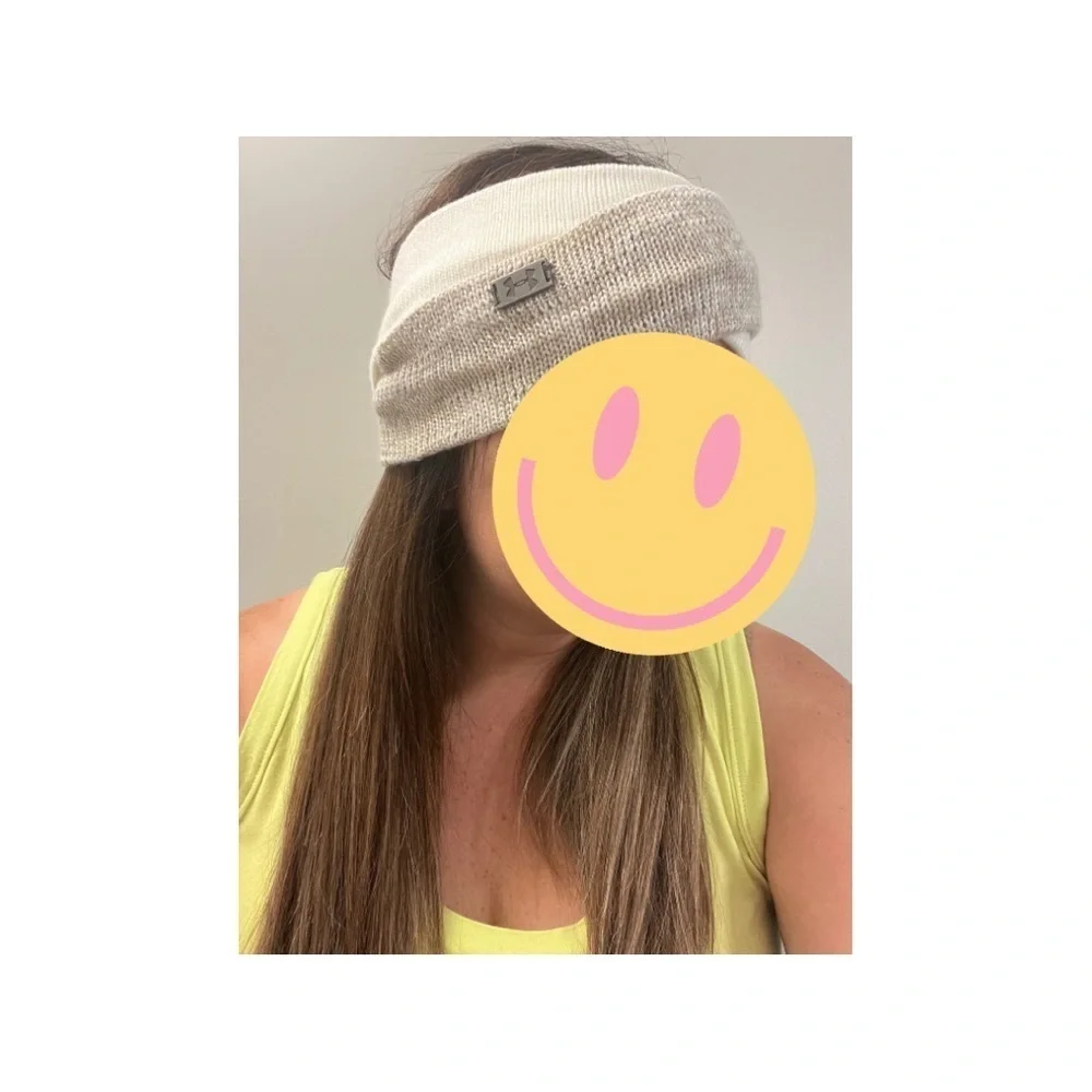 Under Armour Cream Knit Winter Headband